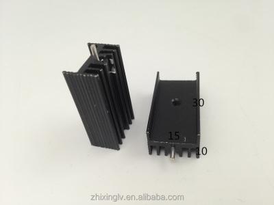 China New Design TO-220 Heatsink Custom Heatsink Diode Heatsink And Transistor Heatsink 15*10-30 Aluminum Heatsink for sale