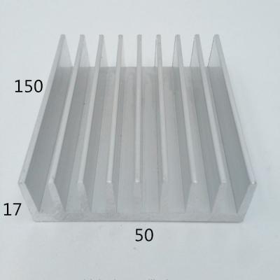 China High Quality Precision 6060 Radiator Aluminum Profiles Radiator Extrusion 6061 6063 Aluminum Profile 50*17-150 Aluminum Radiator for sale