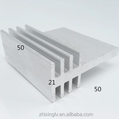 China High Quality Precision 6060 Radiator Aluminum Profiles Radiator Extrusion 6061 6063 Aluminum Profile 50*21-50 Aluminum Radiator for sale