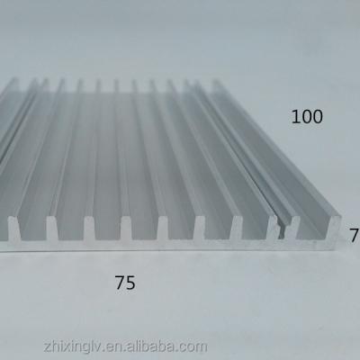 China Cost Effective Custom Designed Radiator Factory Price New Extrusion Heatsink 75*7-100 Aluminum Radiator Profiles for sale