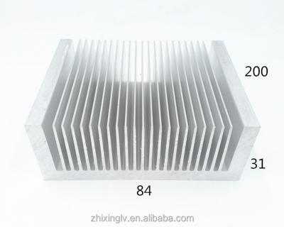 China China Supplier China Supplier Aluminum Extrusion Radiator 84*31-200 Radiator Pin Fin for sale