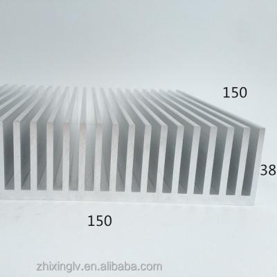 China Aluminum Heatsink Factory Sale Aluminum Heatsink/Enclosure Anodized Aluminum Heatsink 150*38-150 Aluminum Heatsink Customized By Color for sale