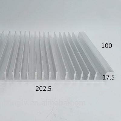 China Radiator Manufacturer Professional Aluminum Radiator Extrusion Product 202.5*17.5-100 Sink for sale