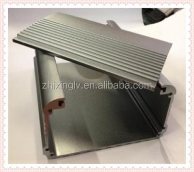 China Power Supply Housing / Power Inverter Aluminum Housing 95*55-140 Length Aluminum Box / Aluminum Extrusion Box W95*H55 for sale