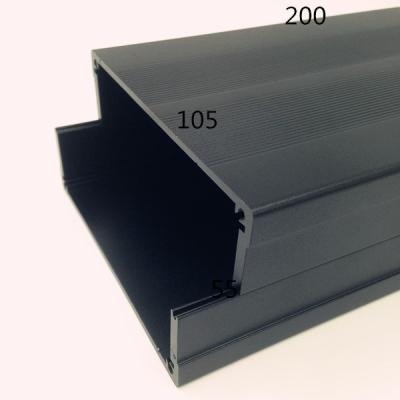 China Popular, high quality and competitive price aluminum box 105*55-200 length aluminum box/aluminum extrusion box for sale