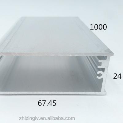 China China aluminum factory customed aluminum extrusion enclosures 67.45*24-1000 length aluminum box/aluminum extrusion box for sale