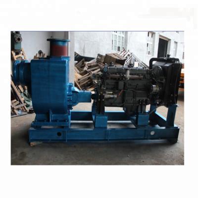 China Water Pump Self Priming Centrifugal Sewage Pump, Diesel Engine Driven, Trailer Type for sale