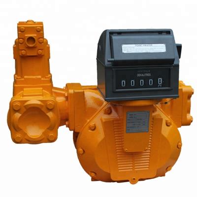 China Gasoline Flow Meter , Positive Displacement Bulk Flow Meter For Low Viscosity TCS for sale