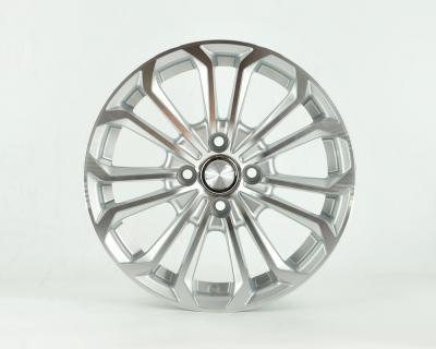 China Aluminum Alloy 4 Socket Rims Multi ODM 15 Spoke 16 17 Inch 4X100 114.3 Alloy Car Wheels for sale