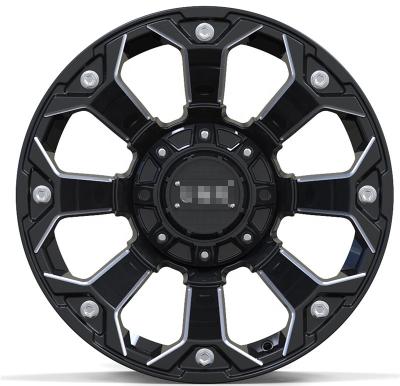 China OR001 Aluminum Alloy Concave Design Hot Selling Aluminum Alloy Off-Road 17 Inch 4X4 Deep Alloy Wheels Car Rims for sale