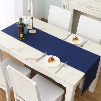 China Modern High Quality Polyester Table Runner Solid Color Table Runner For Wedding Party 72