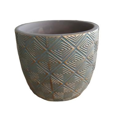 China 2022 Eco-Friendly Top Selling Designs Cement Flower Pots for sale