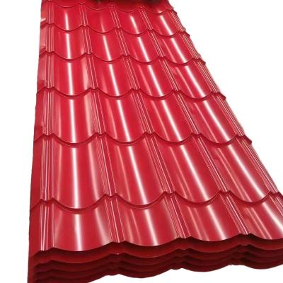 China Building Dx51d Sgcc Corrugated Steel Roofing Product / Galvanized Ral Color Coated Ppgi Stander Corrugated for sale