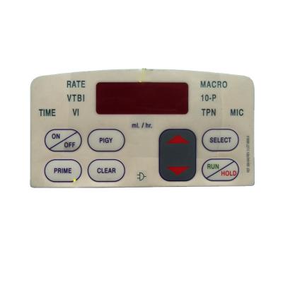 China Waterproof Electrical Keypad Buttons Control Sticker Embossed Keyspad Switch Touch Button Panel for sale