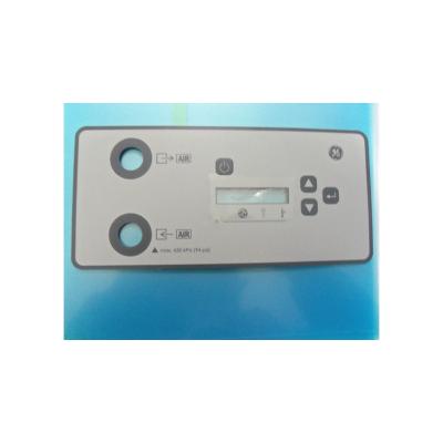 China LCD Window Embossed Membrane Switch Dust Resistance Membrane Keypad for sale