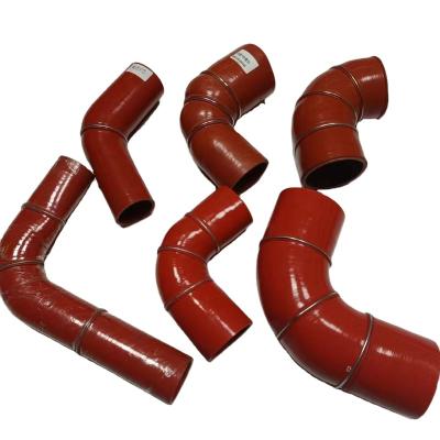 China Heavy Truck SINOTRUCK HOWO OEM Truck Parts Flexible Hose Pipe Intercooler Corrugated Silicone Reinforced Hose WG9719530318/1 for sale