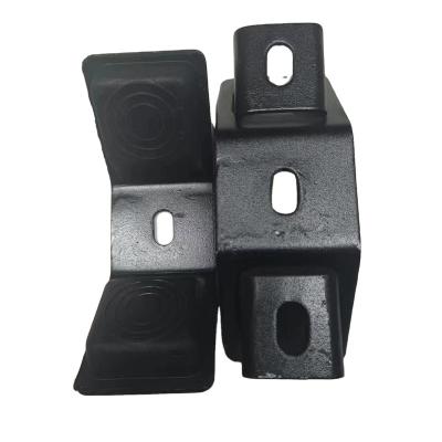 China Heavy Truck Dongfeng Cummins Front Engine Bracket Cab V-shaped Rubber Pad OEM 50N-02165 for sale