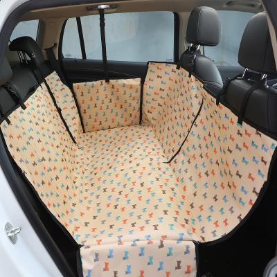 China Viable Style China Factory Wholesale Fashion Colorful Printed Dog Car Seat Bed Pet Bed Accessories for sale