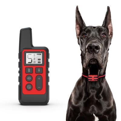 China Viable Hot Selling Anti Bark No Shock Remote Electric Collar Training Dog Professional Barking Control Device for sale