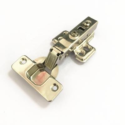 China Euro & American Hydraulic Stainless Steel Furniture Hardware Metal Cabinet Hidden Door Hinges for sale