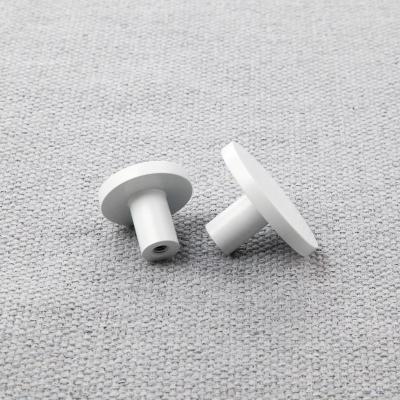 China CB001 Minimalist Home Furniture Decorative Brass White Knob 25mm 28mm 33mm 40mm for sale