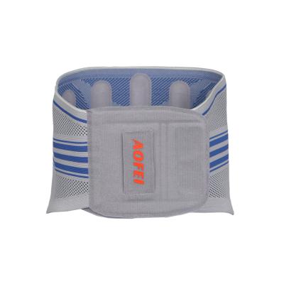 China Lower Back Pain Relief OEM Knitted Compression Waist Wrap Knitted Compression Waist Wrap Comfortable Lumbar Back Brace for sale