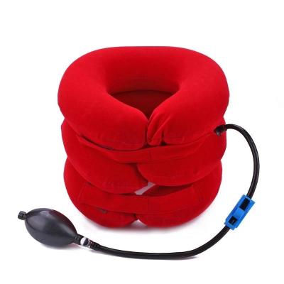 China Custom Wholesale Orthopedic Inflatable Neck Traction Device Neck Traction Device Collar Orthopedic Inflatable Cervical Brace for sale