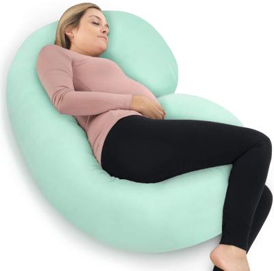 China 2021 New Design Feel Comfortable Comfortable C-shape Pregnancy Maternity Pillow For Women for sale