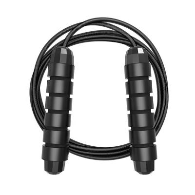 China OEM Durable Ball Bearings Fast Speed ​​Jump Rope Cable Memory Foam Handles Skipping Rope for sale