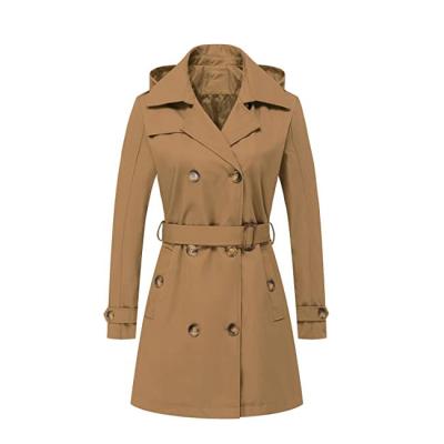 China New Design New Design Breathable British Fashion Ladies Professional Trend Cross Ditch Coat Women for sale