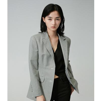 China Factory direct sale vintage wear breathable ladies sleeveless long over waist blazer women's blazer for sale