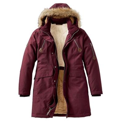 China Outdoor Sustainable Women High Quality Breathable Winter Parkas Goose Duck Down Jackets for sale