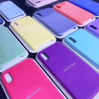 China Original Retail Package Shockproof Silicone Cover Phone Case For iphone 11 pro max XR 6 7 8plus XR Xs Max Apple Logo Official for sale