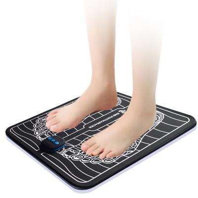 China New EMS Smart Foot Massager Pulse Acupuncture Massage Pad Attached USB Foot Pedicure Machine Leg Filling Shaping 32*18*3cm for sale