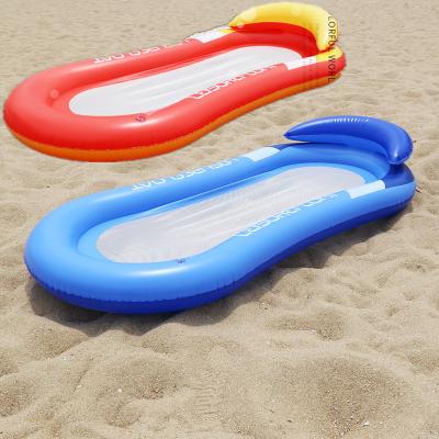 China Swimming Pool Mattress Water Equipment Hammock Air Bed Inflatable Floating Water Bed YLT-03 for sale