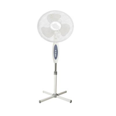 China Hotel 16 Inch Cheapest General Electric Bathroom Stand Fans Portable Plastic Rack Fan for sale