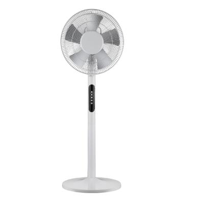 China Hotel 24V DC power supply 2 in 1 gears 12inch 16 seeting silence air cooling table and stand fan for sale