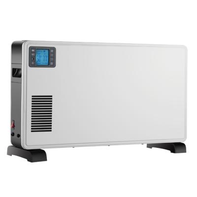 China Hotel Room Wire 2300W Electric Convector Heater Free Standing Heater with 12 Hours LCD Display Turbo Timer and Remote Control for sale