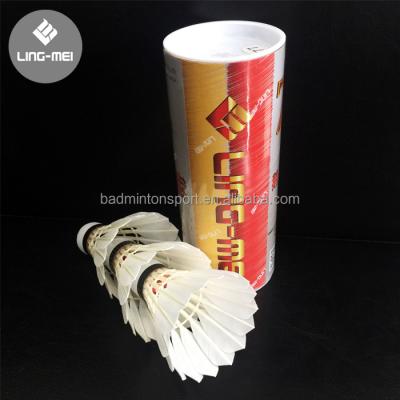 China Regular Competition Feather Shuttlecock Badminton As Airplane Shuttlecock EG1130 for sale