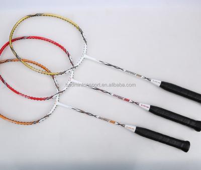 China Full Trainning Low Price Carbon Fiber Badminton Racket Manufacturer From China (R580) for sale