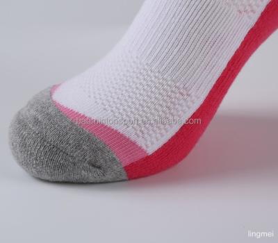 China China Antibacterial Famous Sports Brand Eco-friendly Anti-slip Comfortable Badminton Socks - (201R) for sale