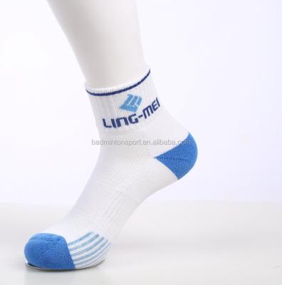 China Fashion Badminton Antibacterial Spandex/Nylon/Cotton Unisex Sports Socks - (Lingmei LM-103) for sale