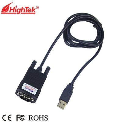 China HighTek Hu-02 plastic usb to serial port rs232 cable for sale