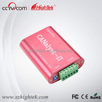 China Support analyze canbus high level protocol ZLGCANpro CANopen J1939 USB to CANbus converter dual channel adapter 70*45*24mm for sale