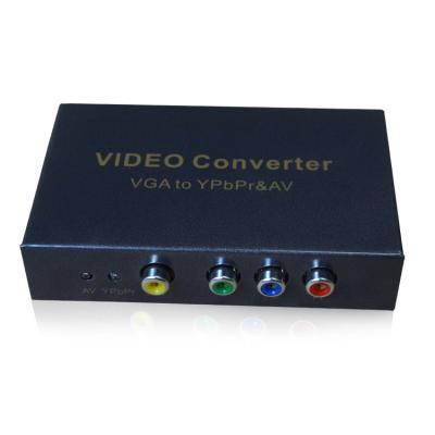 China VGA to YPbPr and AV Converter HighTek HK-VTAVY VGA to YPbPr/AV Converter Support 1080P/60Hz for sale