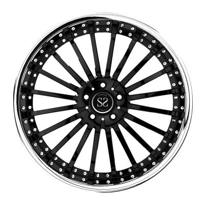 China Hot Selling SS Aluminum 1 PC Forged Aluminum Car Wheel Rims 20x10 H / PCD 5x105 for sale