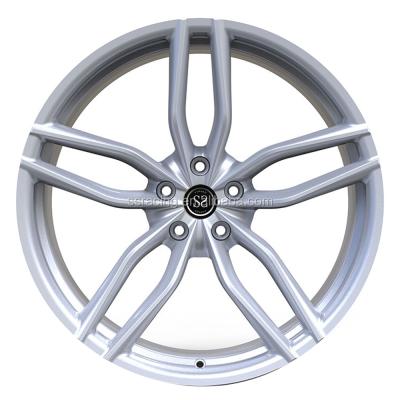 China Aluminum quality guaranteed 18 19 inch concave design 6061-T6 5x130 aluminum forged wheels for luxury cars for sale