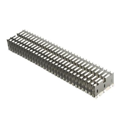 China Power Supply FPIC Custom Stacked Aluminum Alloy Fins Radiator OEM Aluminum Heatsink for sale