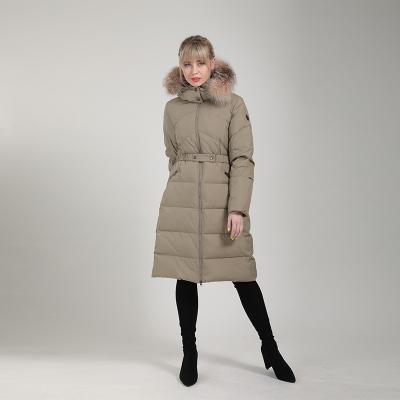 China New Arrival Trends Private Label Fashion Winter Windproof Woman Warm Down Jackets for sale