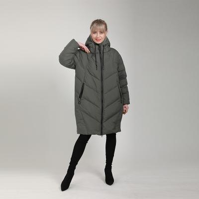 China High Fashion Women Windproof Jackets Ladies Hot Selling Eco Friendly Winter Coats Cotton Clothing for sale